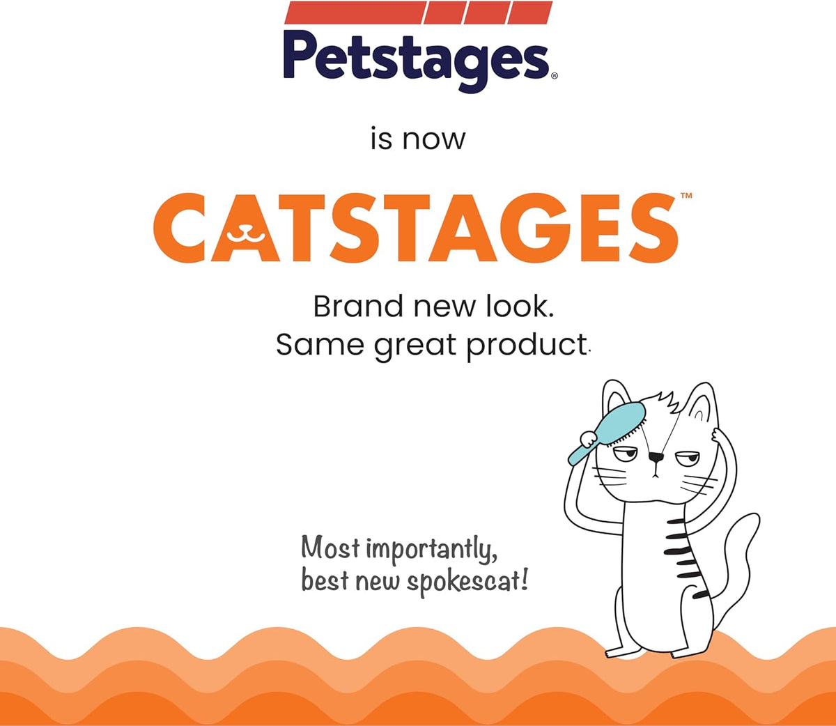 Packaging details of Catstages Orka Kat Wiggle Worm dental toy