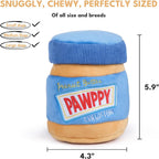 Dog playing with Chewffon crinkle and snuffle interactive toy