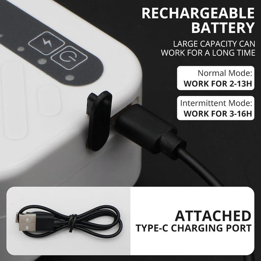YQMIGU rechargeable aerator with rubber hose and air stone