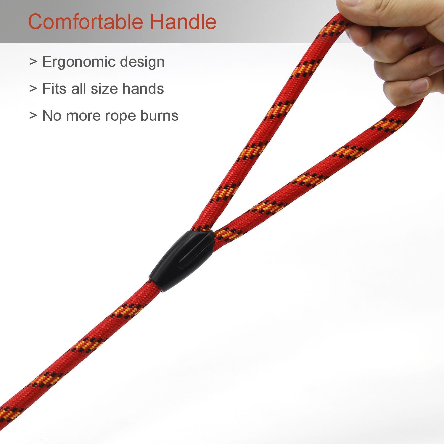 Coolrunner 2 in 1 dog collar and leash combination laid flat.