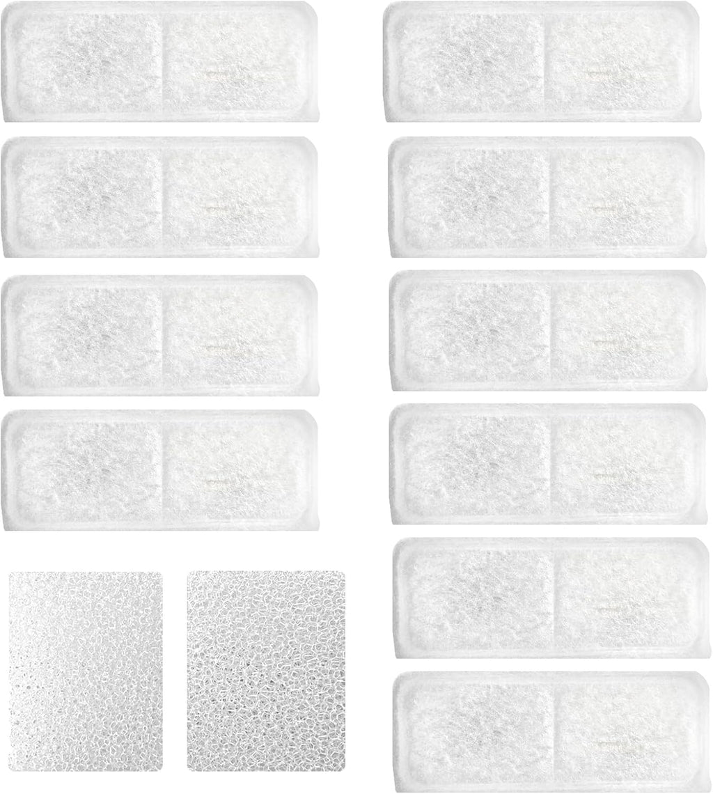 Hicuper 108 ounce pet fountain filter packaging