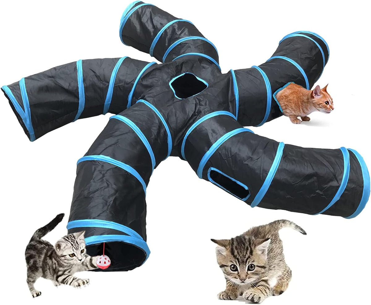 Feesok large four-way pet maze toy suitable for cats rabbits and small puppies