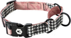 Wolfgang Heavy Duty Martingale Dog Collar with Quick Release Nylon Buckle for Walking & Training, Overland Print, Large - Image 14