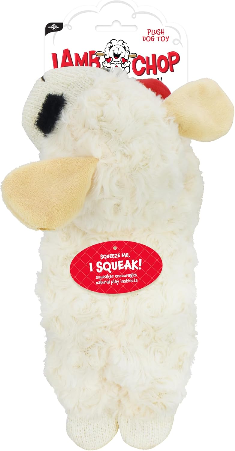 Multipet Lamb Chop 10 inch toy for small dogs