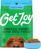 Get Joy Freeze Dried Raw Beef Meal, High Protein Grain Free, Dry Dog Food Meal Mixer and Topper, with Probiotics for Gut Health, Made with 100% USDA Organ Meat, for All Breeds and Ages, 32oz Bag - Image 14