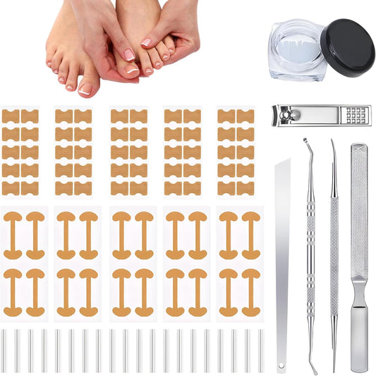 BSolus professional ingrown toenail corrector set front view showing complete pedicure tool kit packaging.