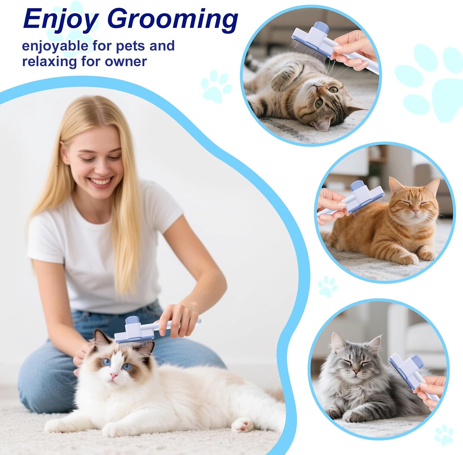 Xoermioy pet grooming set used for removing hair from home furniture