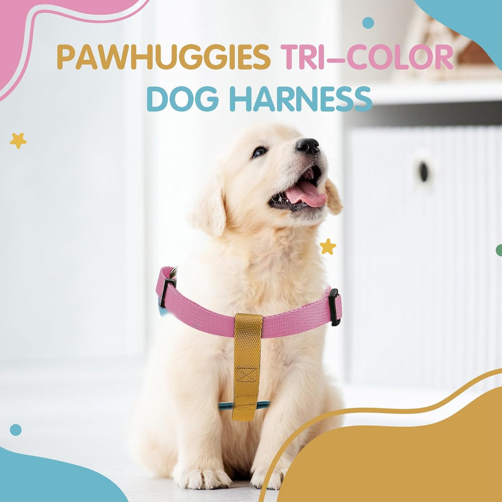 Adjustable straps on PawHuggies large dog harness