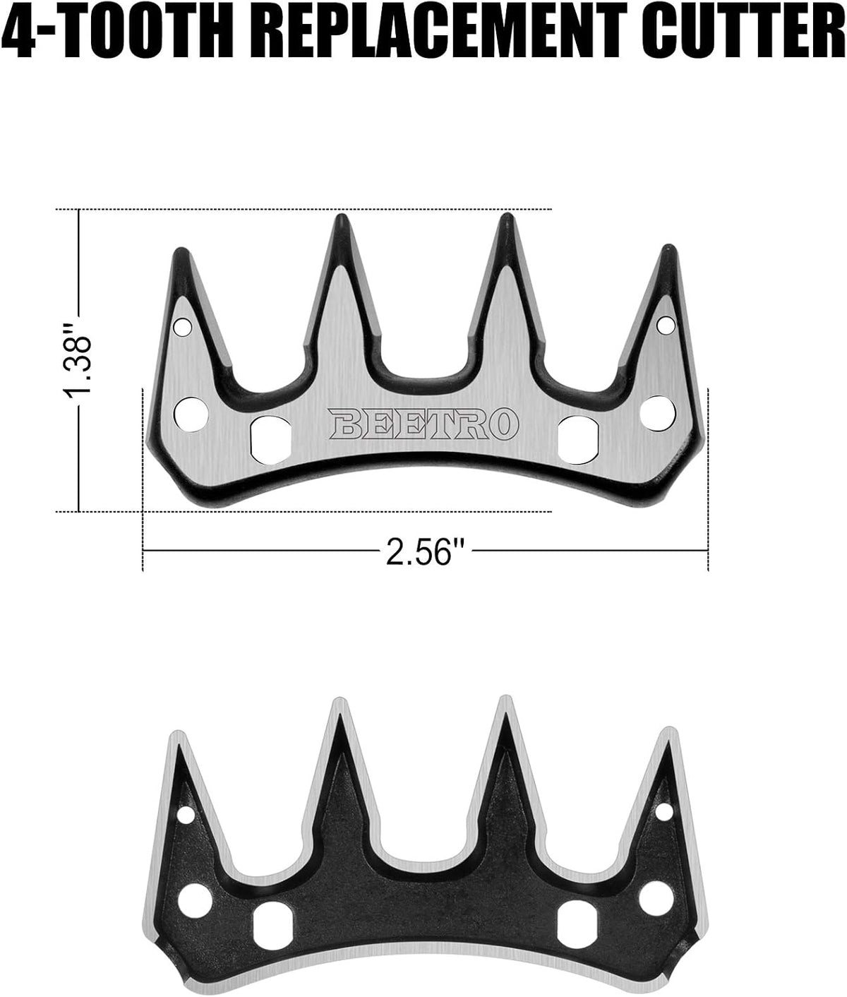 BEETRO durable heat resistant replacement blades for goat and sheep shears