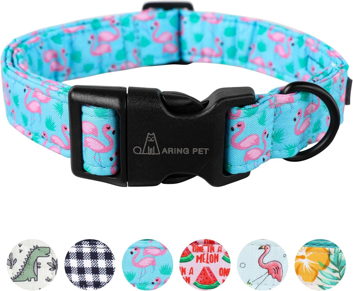 ARING PET Dinosaur Dog Collar-Cute Dog Collar for Small Dogs, Adjustable Comfortable Cotton Boy Dog Collars for Small Medium Large Dogs, Small - Image 13