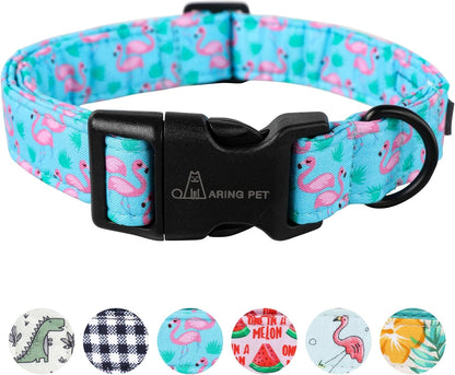 ARING PET Dinosaur Dog Collar-Cute Dog Collar for Small Dogs, Adjustable Comfortable Cotton Boy Dog Collars for Small Medium Large Dogs, Small - Image 13