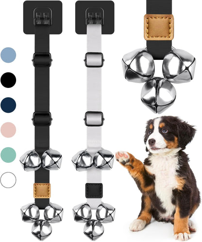 COOYOO Dog Doorbells, Adjustable Potty Training Dog Bells, Upgraded for Training Your Puppy The Easy Way, Premium Quality Housetraining Hanging Bell-5 Extra Large Loud 1.5 DoorBells - Image 14