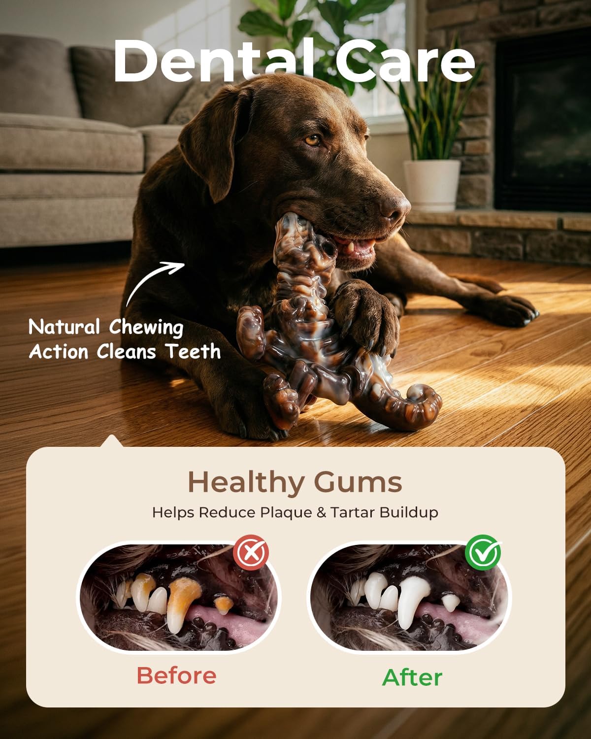 ChienBox indestructible dog toys for large dogs on white background