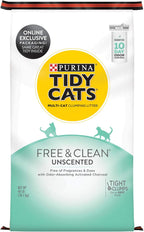 Purina Tidy Cats Free and Clean Unscented Clumping Cat Litter with Odor Control - 38 lb. Box - Image 14