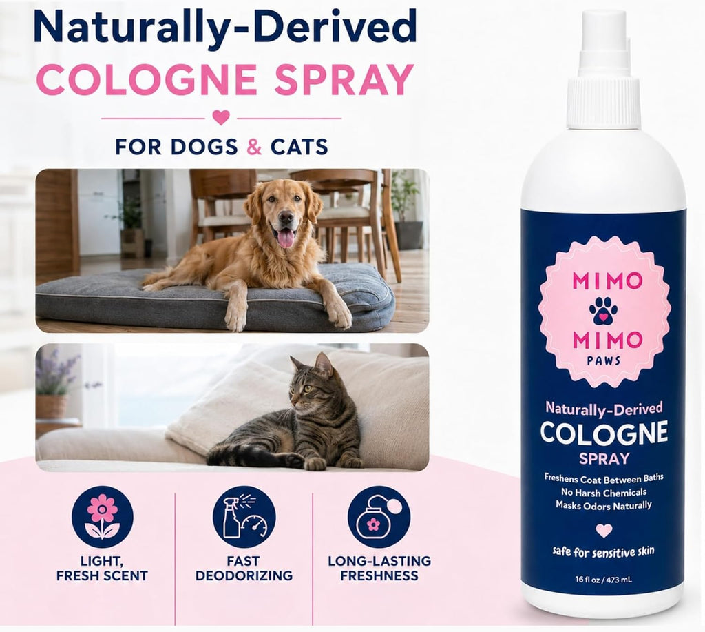 Premium Mimo Mimo Paws pet deodorizer spray for long lasting fragrance