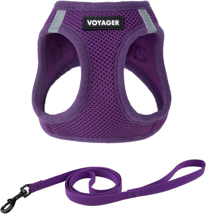 Voyager Step-in Pet Harness - All Weather Mesh, Adjustable Step in Harness for Cats and Dogs by Best Pet Supplies - 307 Set Moss Green, M - Image 9