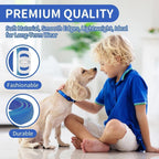 Dog wearing Vicsom 32-month protection flea collar