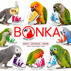 Bonka Bird Toys 6 Mini Sneakers Colorful Cotton Shredding Parrot Parrotlet Budgie Finch Cockatoo - Image 9
