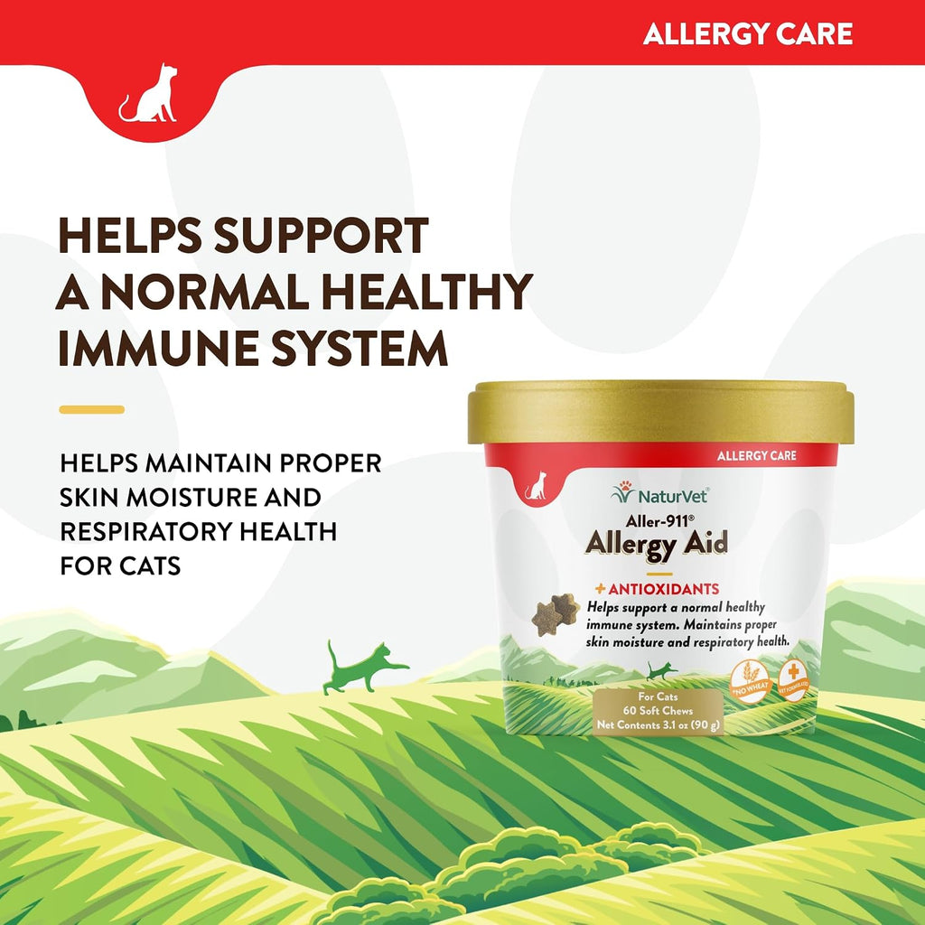 NaturVet cat soft chews label details