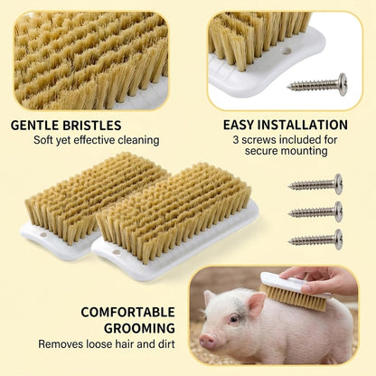 Three pack small animal grooming kit for cats and mini pigs.