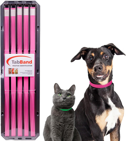 Max Premium Pet ID Collars - 20 Inch - 500 Count - Orange - Waterproof, Writable, Tear-Resistant Identification Bands with Easy Release for Vets, Shelters, and Boarding Facilities. - Image 10