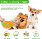 Lalolee pet lick mat with peanut butter spread
