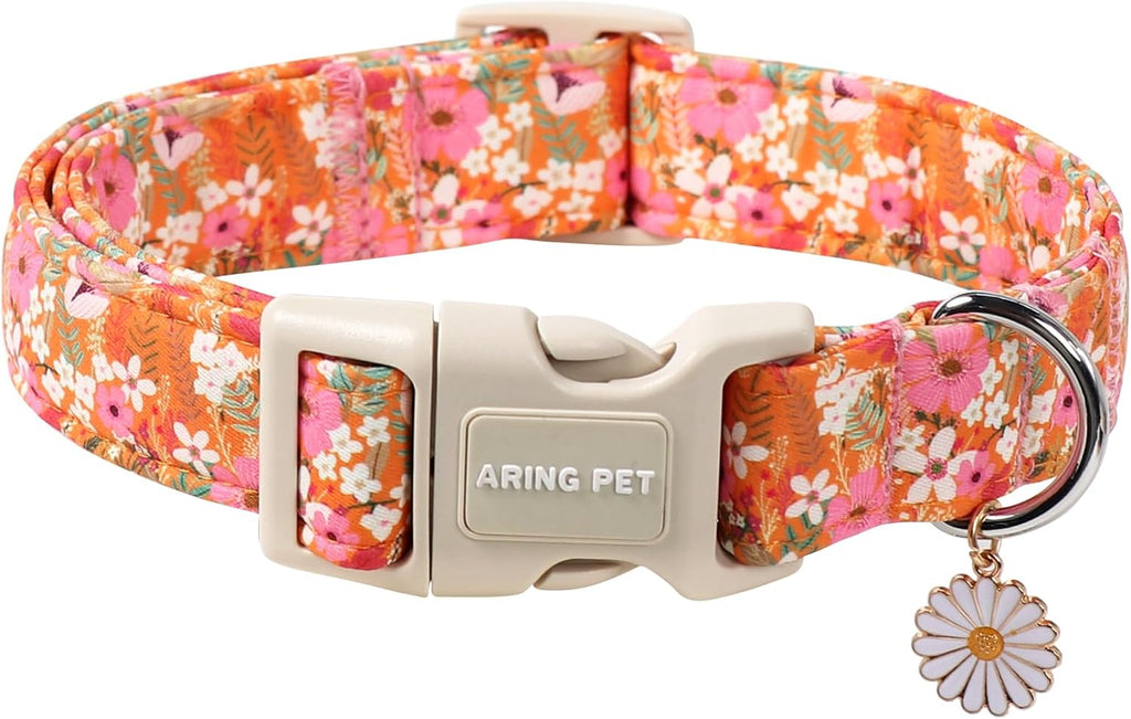 ARING PET Dinosaur Dog Collar-Cute Dog Collar for Small Dogs, Adjustable Comfortable Cotton Boy Dog Collars for Small Medium Large Dogs, Small - Image 9