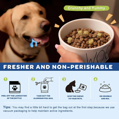 Allergy and hot spot treatment supplements for dogs close up
