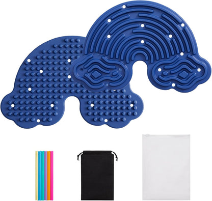 Dongguan Kerun silicone sensory activity board front view for stress relief.