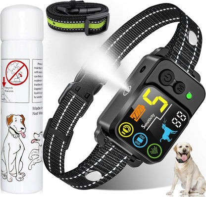 Citronella Bark Dog Collar [1*Refill] Spray Dog Collar, with 5 Adjustable Sensitivity, Beep+Vibration+Spray 5 Working Modes Citronella Bark Collar, IP66 Waterproof Dog Spray Collar for L/M/S - Image 10