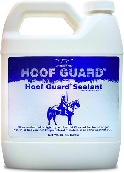 Livingston Tech Hoof Guard Sealant thirty-two ounce refill front view premium equine care product