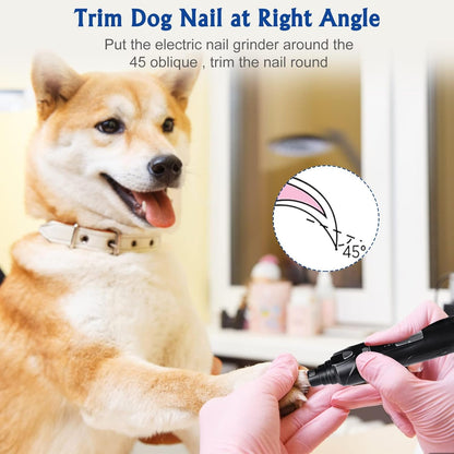 Petsaunter professional dog nail grooming kit components