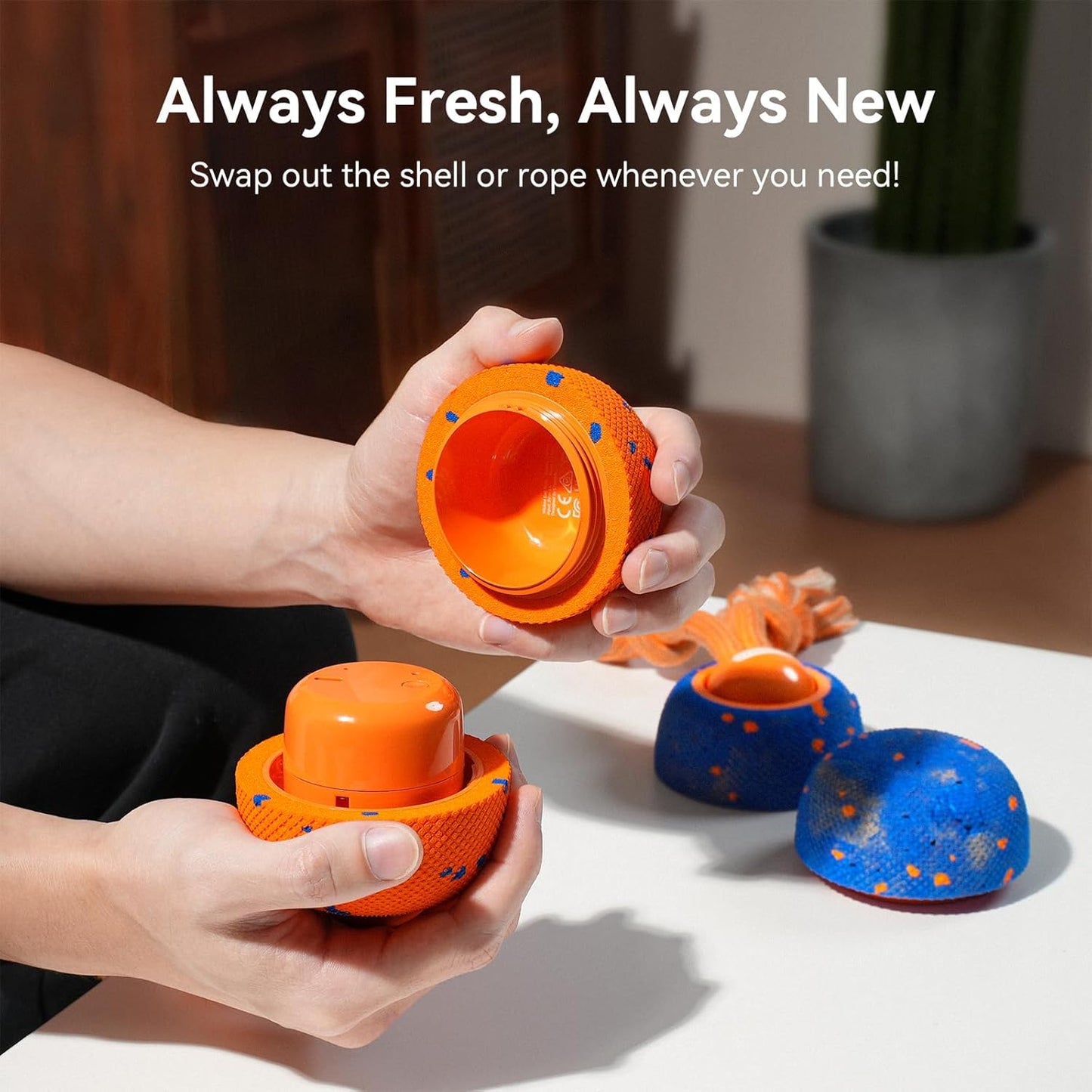 Cheerble interactive toy active play mode visual