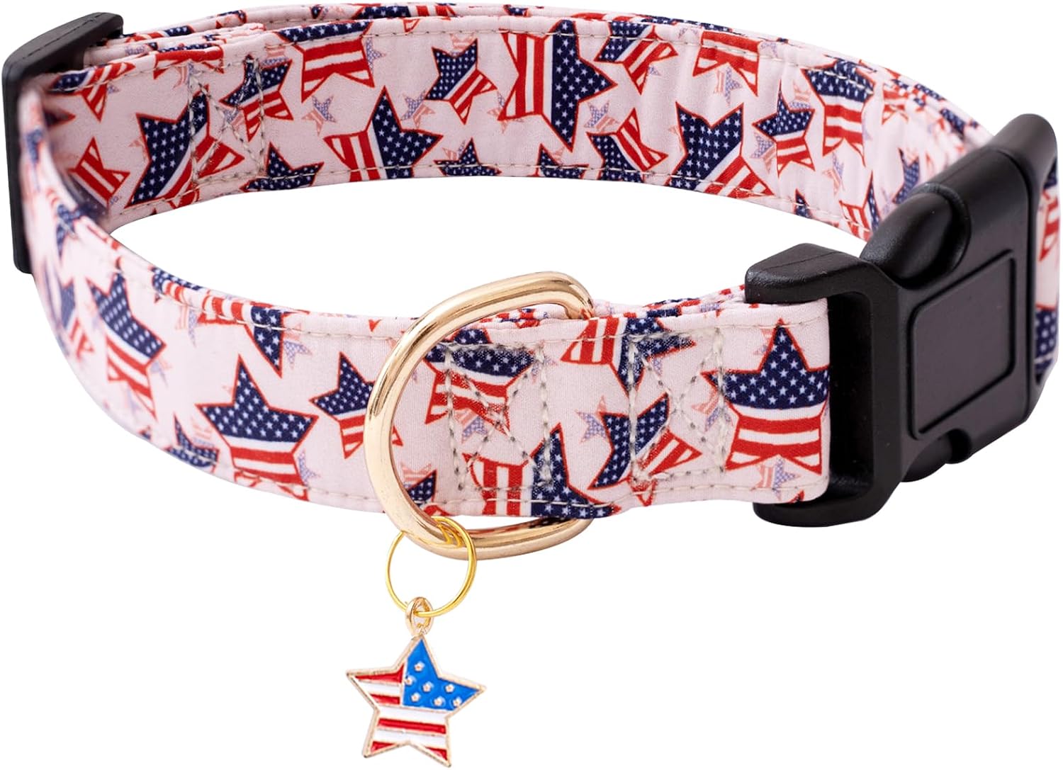 Faygarsle Cotton Designer Dogs Collar Cute Flower Dog Collars for Girl Female Small Medium Large Dogs with Flower Charms S - Image 10