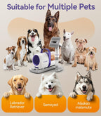 oneisall Dog Grooming Vacuum Kit: 15000Pa Shedding Brush with Grooming Tools, 3 Suction Low Noise, for Pet Thick and Undercoat, 1.5L Dust Cup, Dog Hair Vacuum, Home Cleaning, LM5 - Image 9
