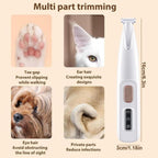 Lobuobi Petior pet micro precision trimmer showing the eighteen millimeter widened blade.