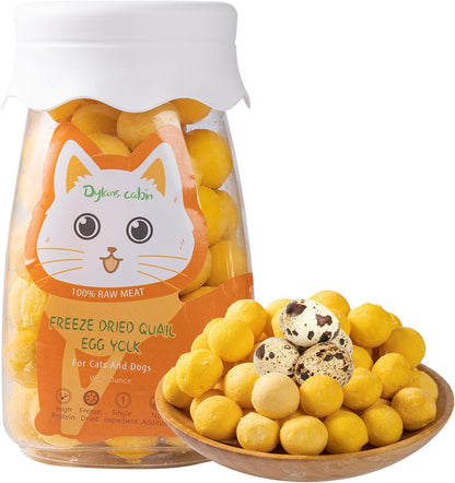 Dylan's cabin Cat Grass Teething Cube Treats - Natural Freeze Dried Edible Cat Chew Toy for Teeth Cleaning and Hairball Removal(80g) - Image 12