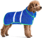 Dog Bathrobe Super Absorbent Dog Towels Large Quick Drying Robes for After Bath Soft Adjustable Warm Keeping Dogs Towel(S-XXL) - Image 9