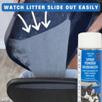 Stink Free cat litter deodorizer twin pack commercial layout