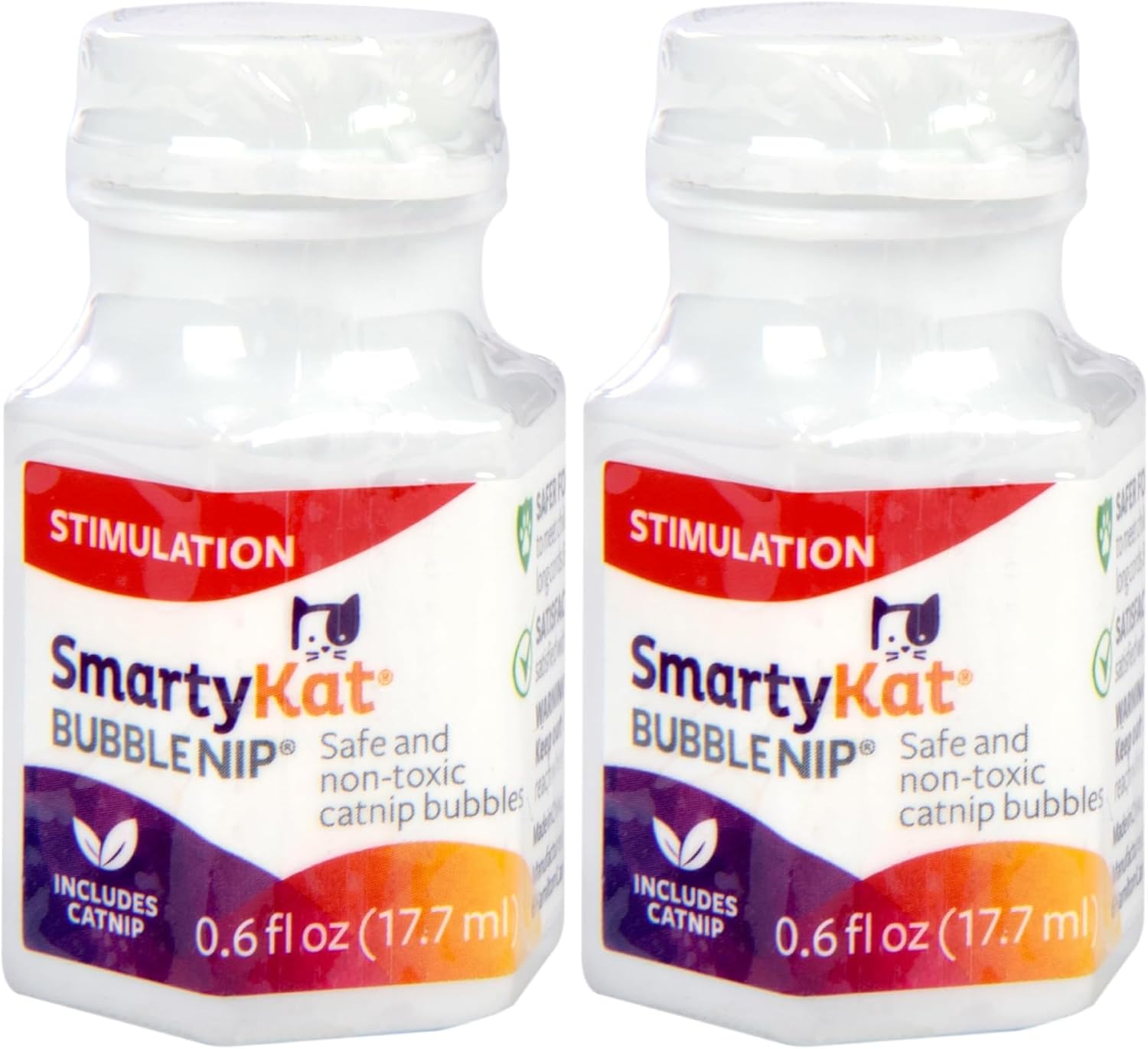 SmartyKat Bubble Nip Catnip Bubbles for Cats & Kittens, Safe for Pets - Trial Size, 0.6 Fluid Ounce - Image 10