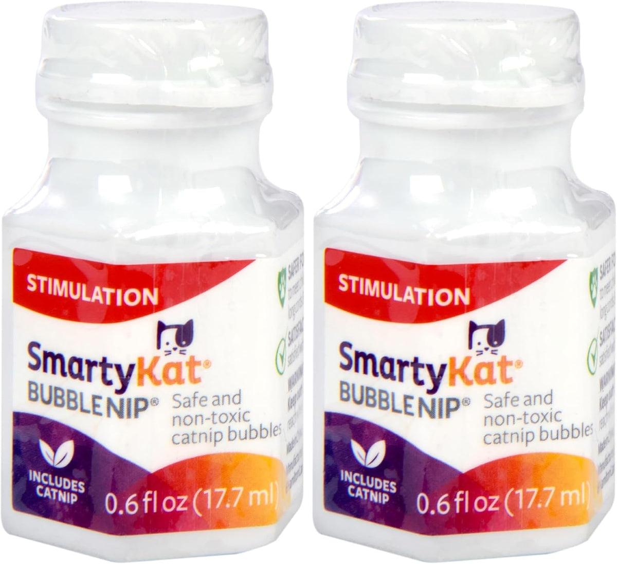 SmartyKat Bubble Nip Catnip Bubbles for Cats & Kittens, Safe for Pets - Trial Size, 0.6 Fluid Ounce - Image 10