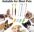 Ymccool dental cleaning brushes for cats and dogs