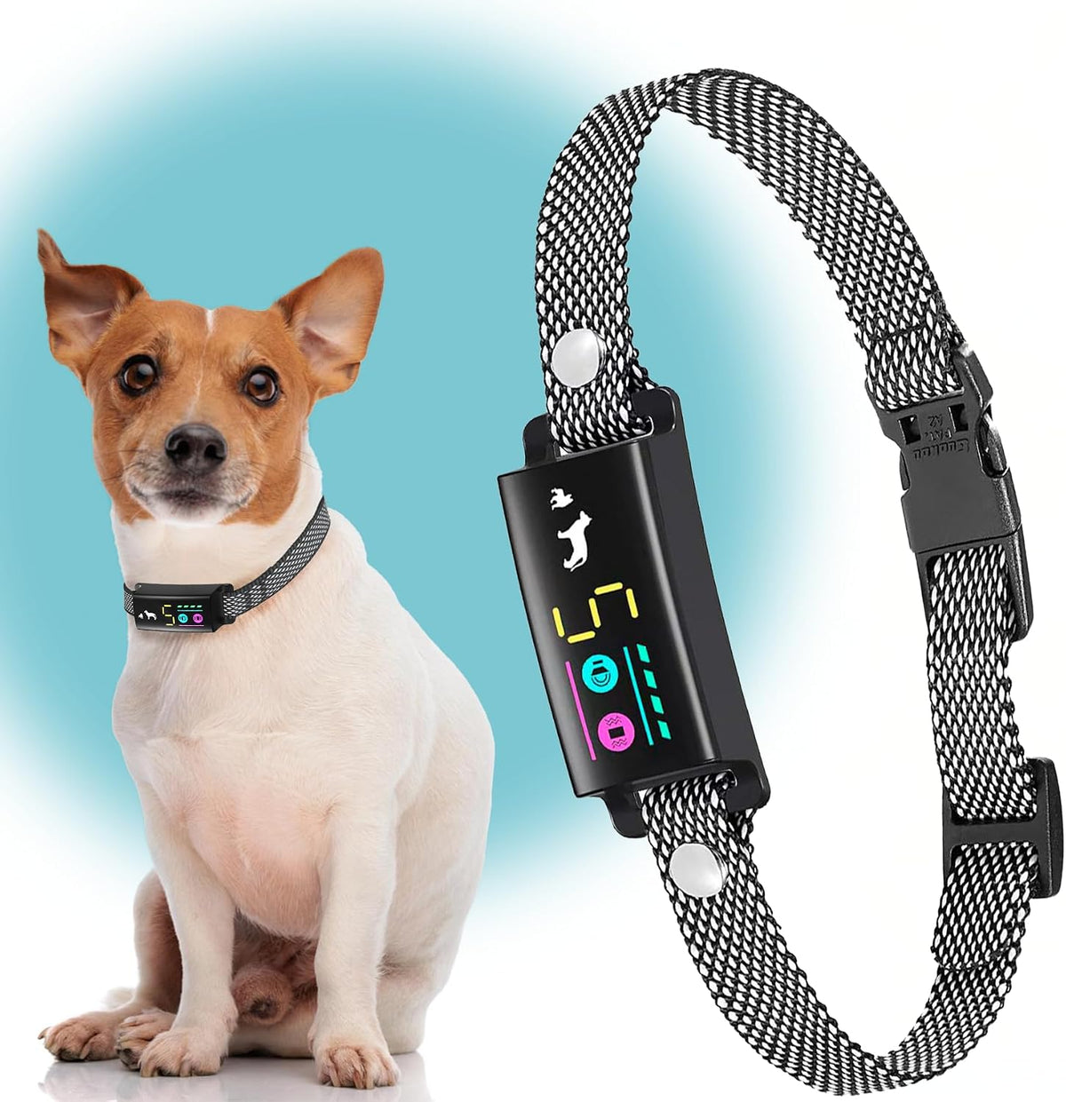 Stopwoofer no shock bark collar for small dogs front view