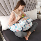 Babylian nursing pillow for breastfeeding front view
