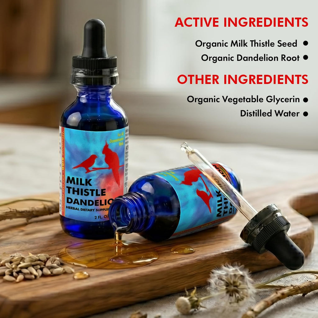 Natural health supplement for Indian Ringneck and other parrot species