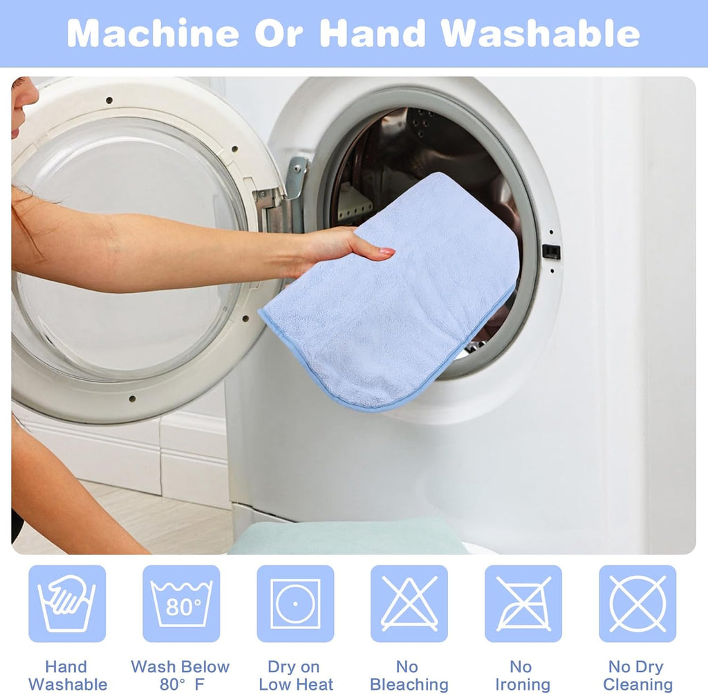Microfiber cat towel robe laid flat showing adjustable collar