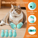 Breathable nylon mesh headgear details on Parawo anti bite cat muzzle