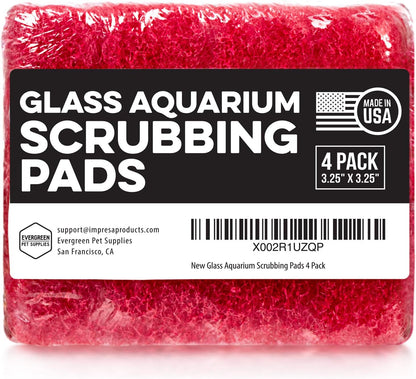 Reusable non abrasive pet safe aquarium sponge for crystal clear glass