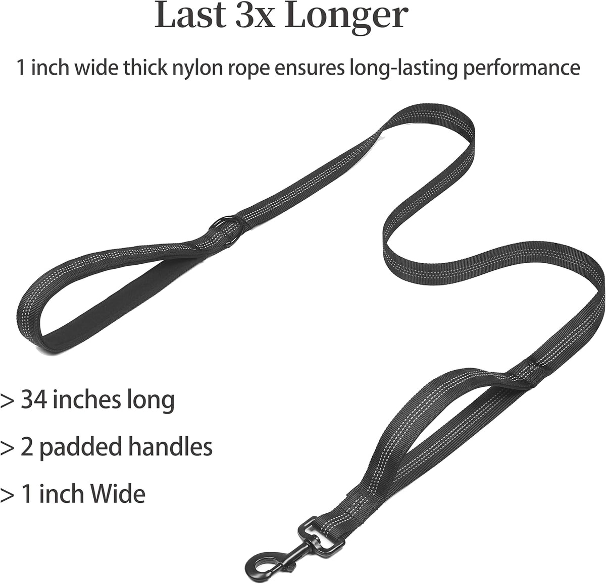 Dual dog walking lead with three sixty degree no tangle swivel