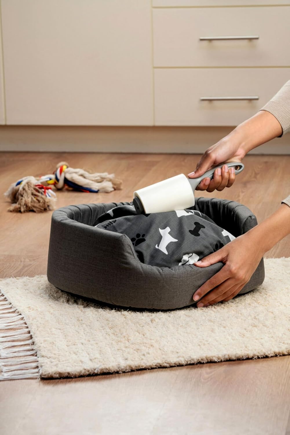 Scotch-Brite Pet Extra Sticky Lint Rollers 4 Rollers 48 Sheets Per Roller 192 Sheets Total - Image 7